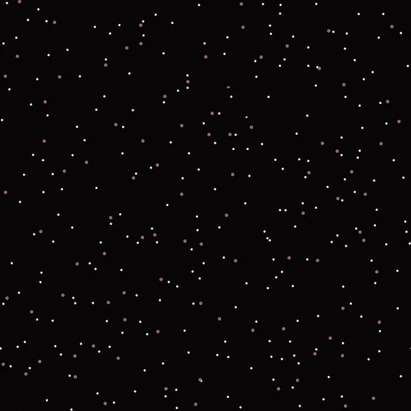 Siyah Pürüzsüz Yıldızlı Gökyüzü — Stok Vektör