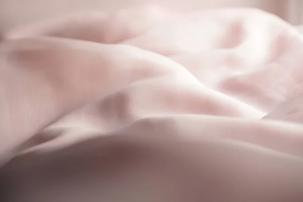 Piuma Bianca Tessuto Rosa Colore Cipriato Delicato Sfondo Rosa Facilità — Foto Stock