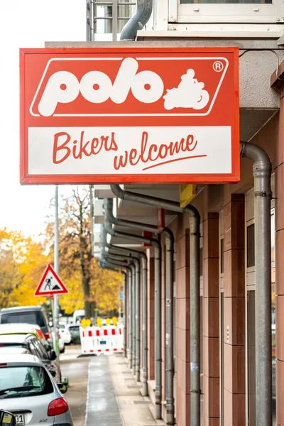 Logo Van Polo Bike Store Freiburg Breisgau — Stockfoto