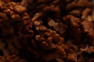 Fındıkların farklı şekillerinden oluşan arkaplan görüntüsü