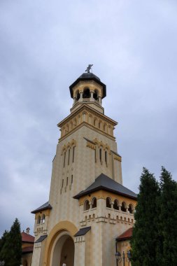 Alba Iulia 'daki taç giyme töreni katedrali farklı açılardan ölümsüzleştirildi.