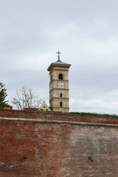 Kathedrale Sankt Michael Alba Iulia Aus Verschiedenen Blickwinkeln Verewigt — Stockfoto