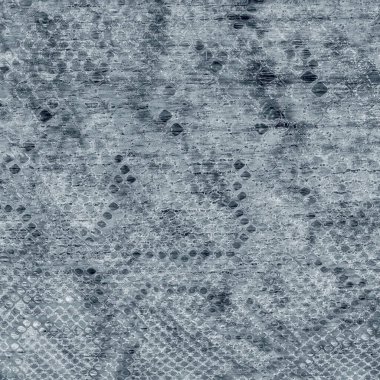 Soyut Yılan Derisi Mavili Deseni