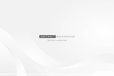 Beyaz soyut eğri arka plan
