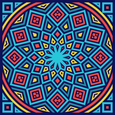 Geometrik şekil arkaplanı