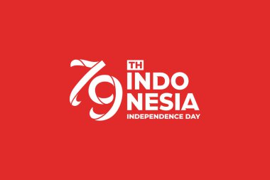 78. Endonezya Bağımsızlık Günü logosu simgesi