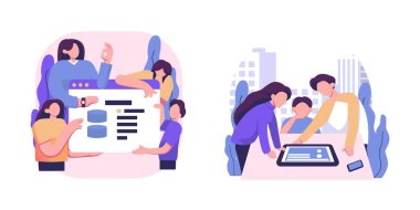 Bilgi teknolojisi projelerinin sunumunu takımlar ayarladı,