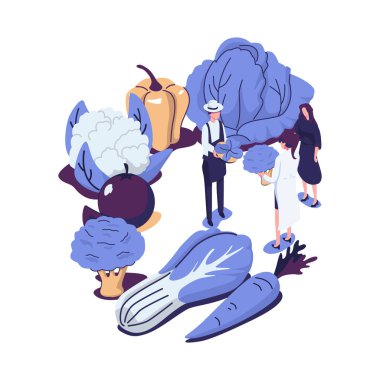 viber düz biçim izometrik vektör illüstrasyon tasarımı