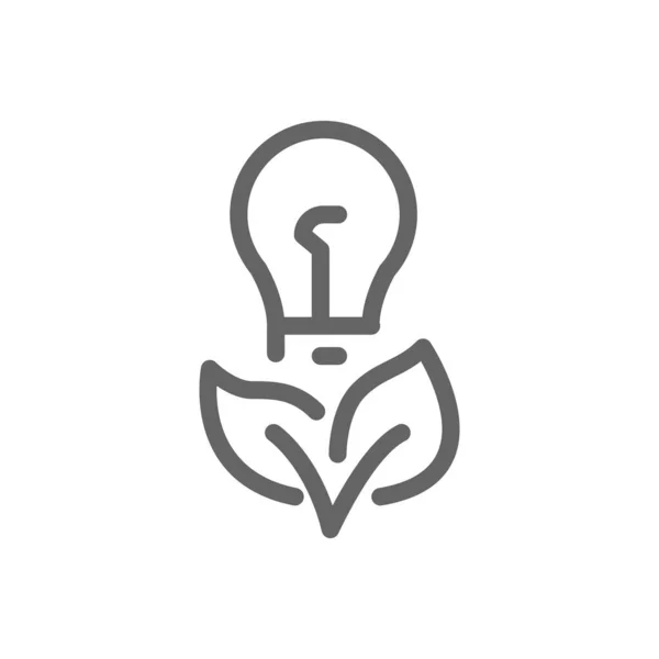Listí Žárovky Obrys Ikony Pixel Ideální Pro Web Mobilní — Stockový vektor