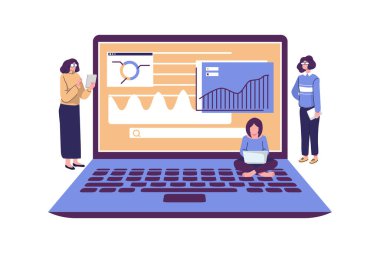 Bilgisayardaki istatistiksel verilerin analizi, verilerle çalışmak. iyi planlanmış bir girişim. pazar araştırması ve bilgileri