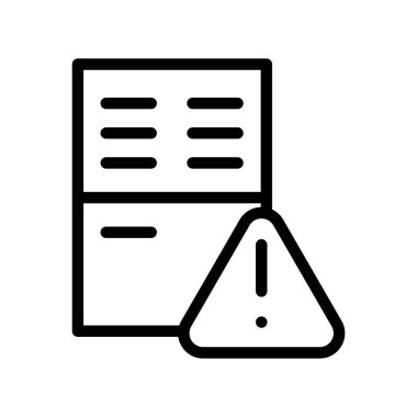 Benzin istasyonu ana hatları simgesi piksel mükemmel vektör tasarımı için atensiyon Web sitesi ve mobil uygulama için uygundur