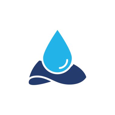 Su geçirmez konsept renkli ikon vektör tasarımı web ve mobil uygulama için iyi