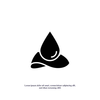 Su geçirmez konsept ince taslak ikon vektör tasarımı Web ve mobil uygulama için iyi