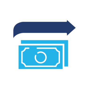 para geçiş renkli simge vektör tasarımı web veya mobil uygulama için iyidir