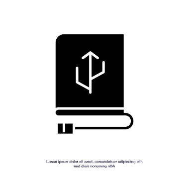 harici sabit disk katı simge vektör tasarımı web veya mobil uygulama için uygundur