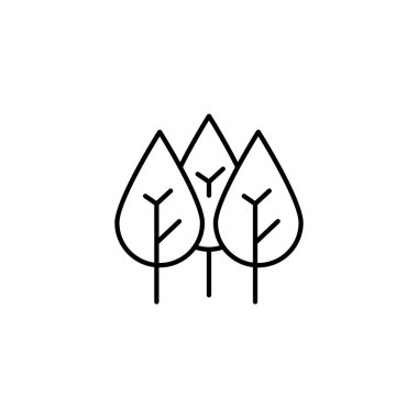 tarla ana hatları ikon vektör tasarımı web ya da mobil uygulama için iyi