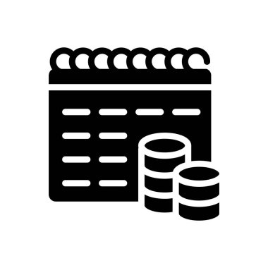 vergi geliri sağlam simge vektör tasarımı web veya mobil uygulama için iyi