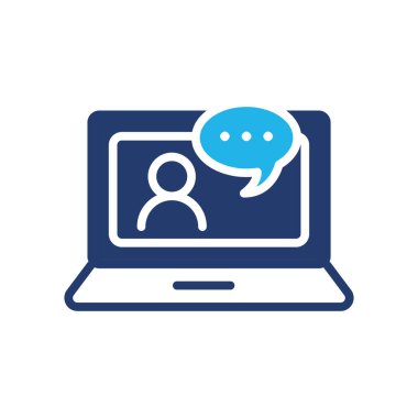 Web veya mobil uygulama için kontenjan renkli simge vektör tasarımı