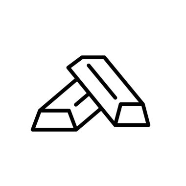 altın hatlı ikon vektör tasarımı web ya da mobil uygulama için iyi