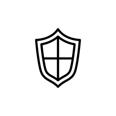 Antivirüs ana hatları simge vektör tasarımı web ya da mobil uygulama için iyi