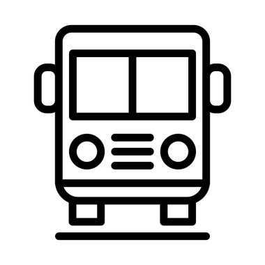 ulaşım ana hatları ikon vektör tasarımı web ya da mobil uygulama için iyi