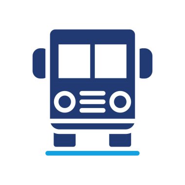 ulaşım renkli simge vektör tasarımı web ya da mobil uygulama için iyi