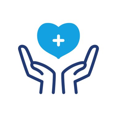 sağlık hizmeti renkli ikon vektör tasarımı web ya da mobil uygulama için iyi