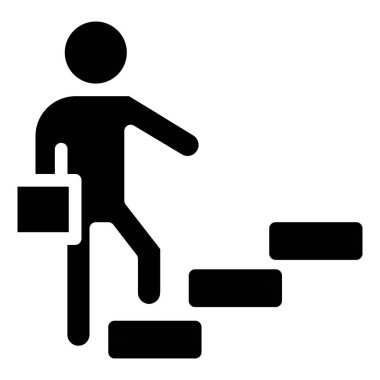 kariyer somut ikon vektör tasarımı web ya da mobil uygulama için iyi