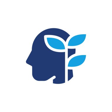 zihin büyümesi renkli simge vektör tasarımı web veya mobil uygulama için iyidir