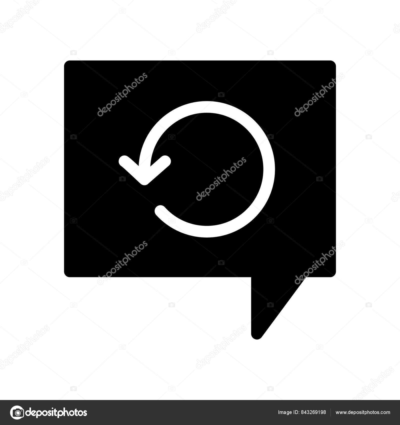 Icon For Answer,reply Stock Photo, Picture and Royalty Free Image. Image  180873583., image size:1600x1700