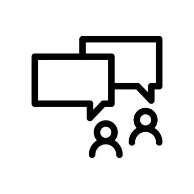 iletişim ana hatları ikon vektör tasarımı web ya da mobil uygulama için iyi