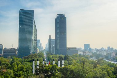 Mexico City, Paseo de la Reforma, Anavatana sunak