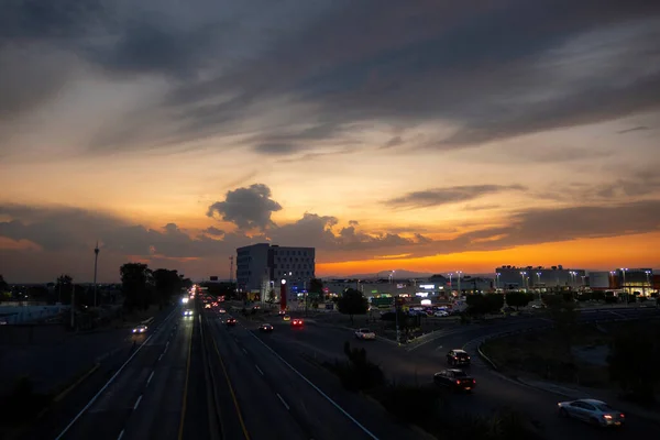 stock image A Sunset in the city of Queretaro Mexico