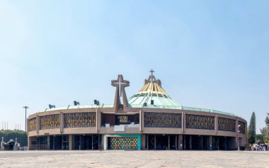 Santa Maria de Guadalupe Bazilikası, Katolik Kilisesi, hac alanı, CDMX, Meksika