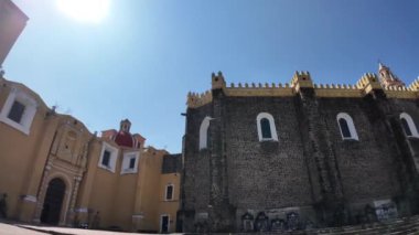 San Gabriel Arcangel Manastırı ve Cholula Puebla 'daki Kraliyet Şapeli' ni ziyaret edin.