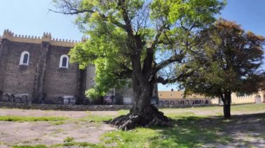 San Gabriel Arcangel Manastırı ve Cholula Puebla 'daki Kraliyet Şapeli' ni ziyaret edin.