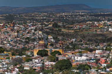 San Miguel de Allende 'nin Canlı Şehir Manzarası