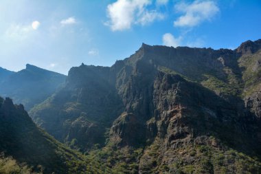 Teno mountains at Masca on the Canary Island of Tenerife, Spain, Europe