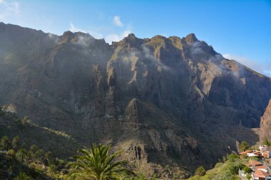 Tenerife, İspanya ve Avrupa 'nın Kanarya Adası' ndaki Teno dağlarındaki Masca 'nın küçük dağ köyü.