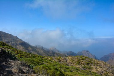 Teno mountains at Masca on the Canary Island of Tenerife, Spain, Europe
