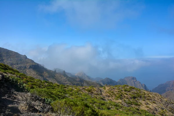 Góry Teno Wyspie Masca Teneryfie Hiszpania Europa — Zdjęcie stockowe