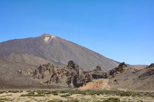 Montagne Pico Del Teide Aux Canaries Tenerife Espagne — Photo