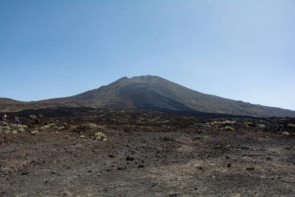 Paysage Volcanique Dans Parc National Teide Sur Île Canaries Tenerife — Photo