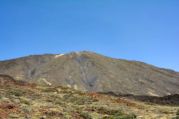Βουνό Pico Del Teide Στο Καναρίνι Της Τενερίφη Ισπανία — Φωτογραφία Αρχείου