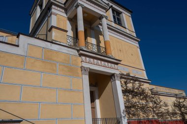 Aschaffenburg, Bavyera, Almanya 'da tarihi Pompejanum binası