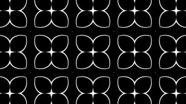 Black and white abstract background. Black-white kaleidoscope background. black and white background