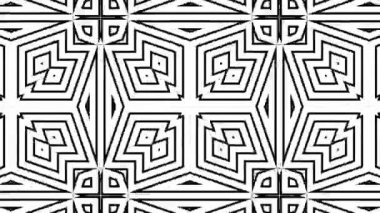 Black and white abstract background. Black-white kaleidoscope background. black and white background