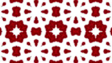 Hypnotic background kaleidoscope. Looped colored kaleidoscope. Abstract colorful background. Kaleidoscope concept.