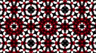 Hypnotic background kaleidoscope. Looped colored kaleidoscope. Abstract colorful background. Kaleidoscope concept.