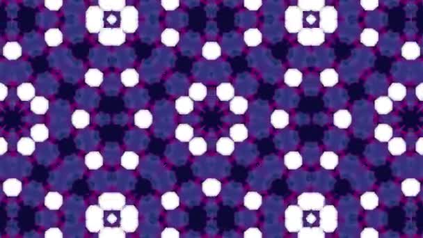 Hypnotic Background Kaleidoscope Looped Colored Kaleidoscope Abstract Colorful Background Kaleidoscope — Stock video
